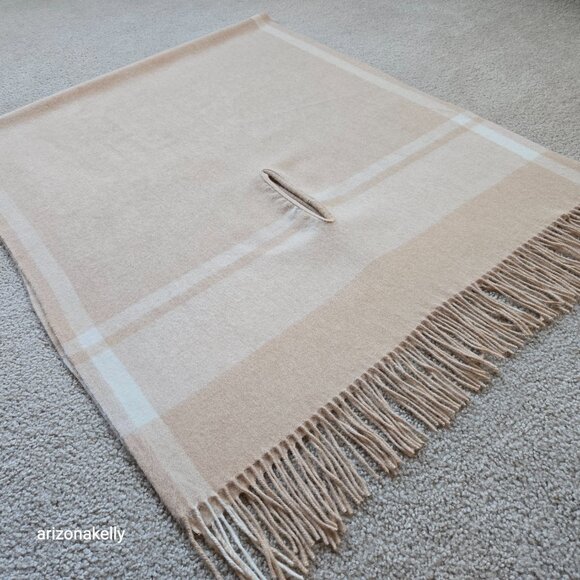 NWOT J. Crew Wool Wrap With Armholes - Picture 12 of 16